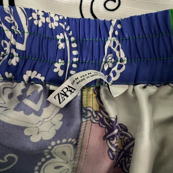 Zara Bandana Shorts Multicolor - Picture 6 of 7